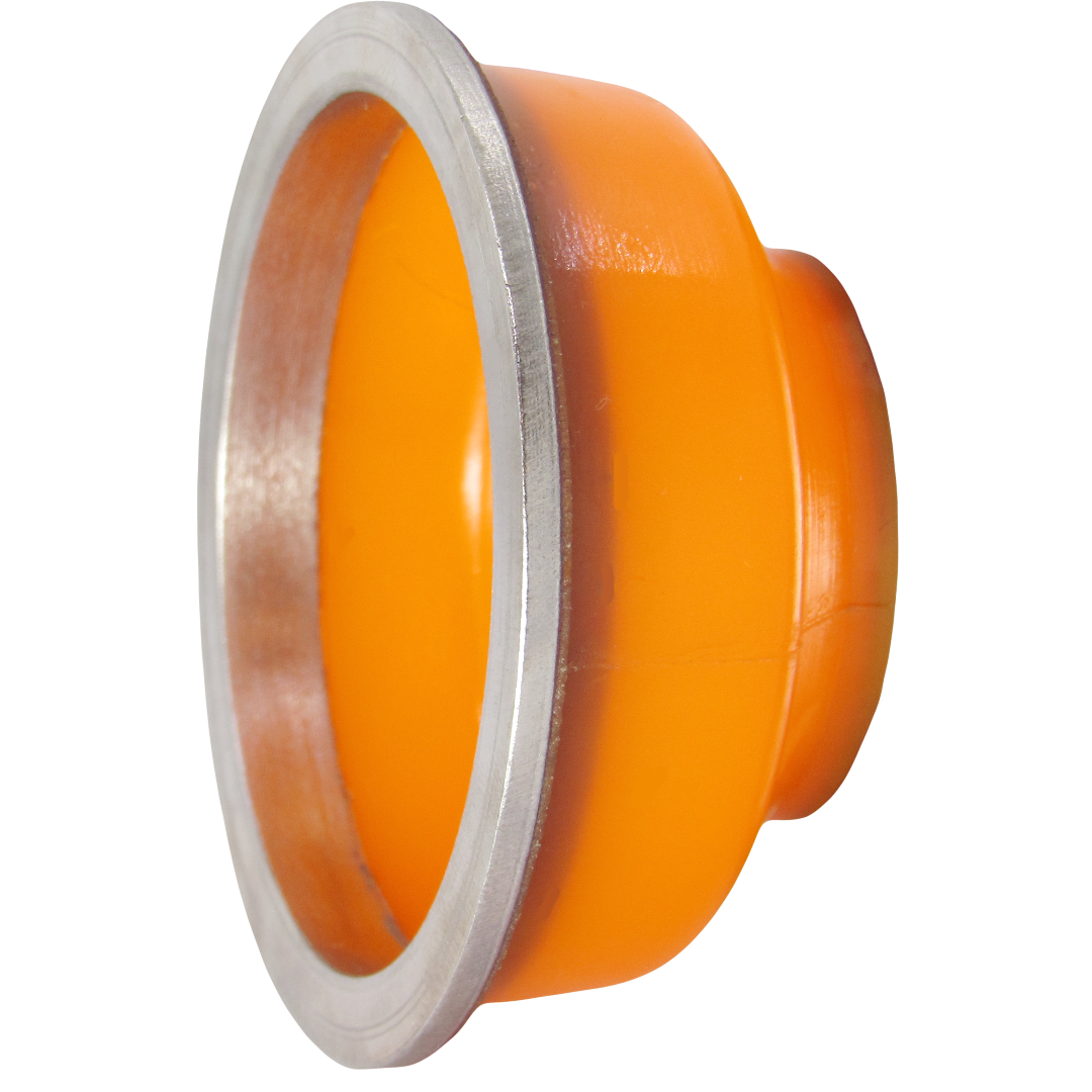 Поліуретановий пильник шарової опори під пресову посадку d19*D45,1, L25 одноступінчатий