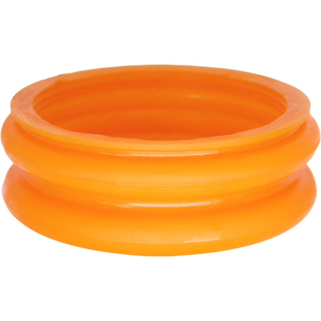 Поліуретановий пильник шарової опори під пружинне кільце d20*D46, L25 двохступеневий