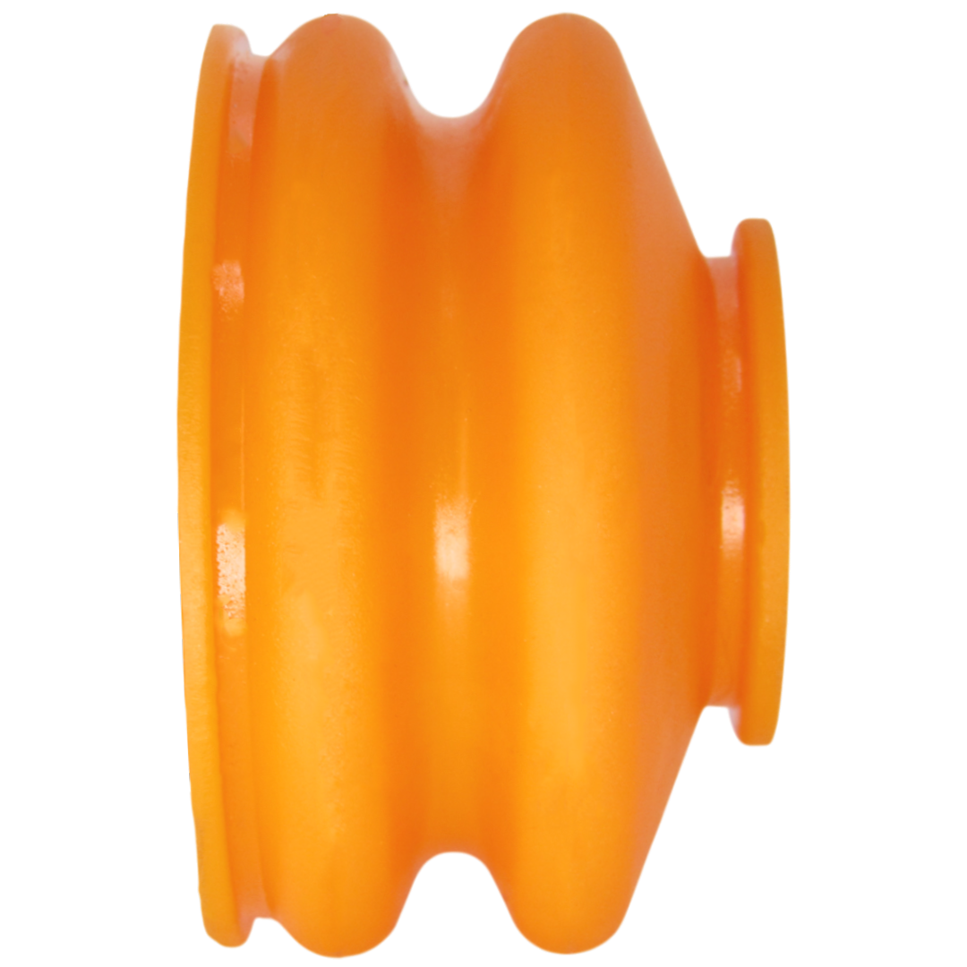 Поліуретановий пильник шарової опори під пружинне кільце d17*D38, L27 двохступеневий