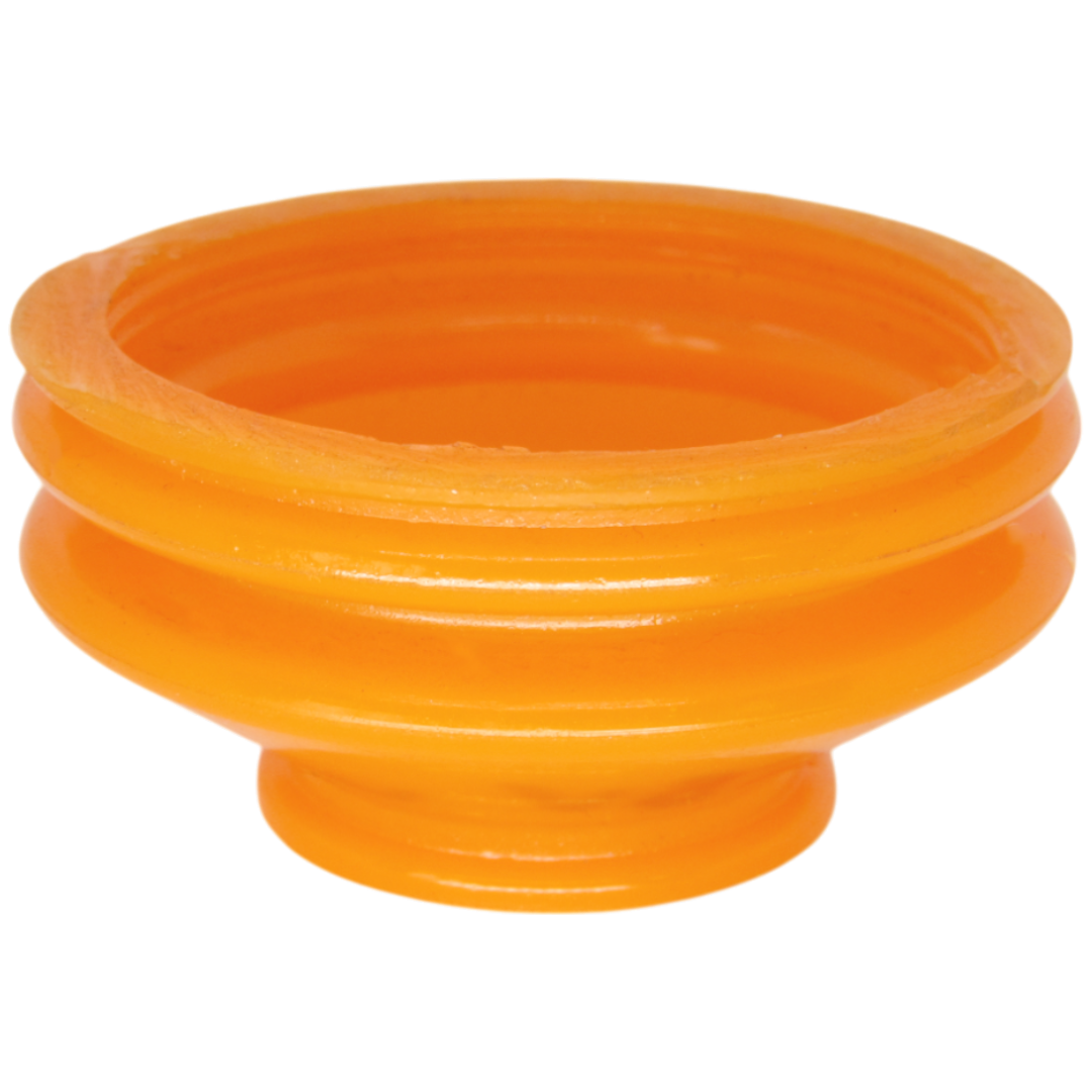 Поліуретановий пильник шарової опори під пружинне кільце d19*D38, L22 двохступеневий