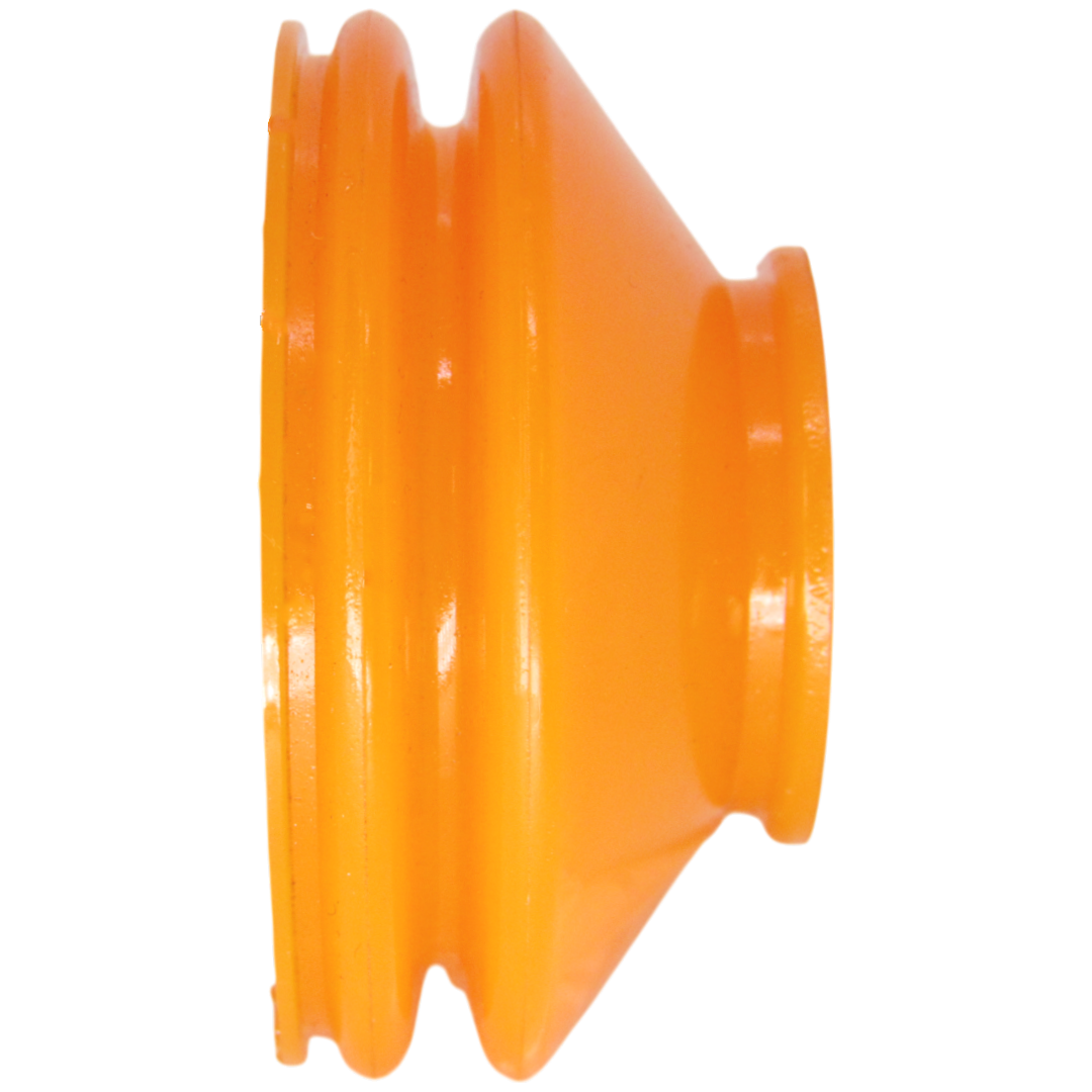 Поліуретановий пильник шарової опори під пружинне кільце d19*D38, L22 двохступеневий