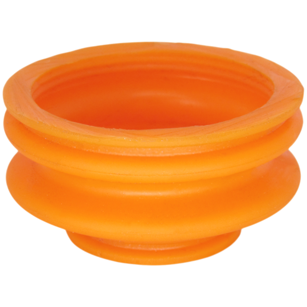 Поліуретановий пильник шарової опори під пружинне кільце d16*D33, L21 двохступеневий