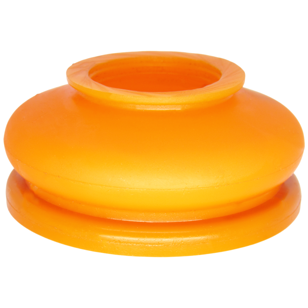 Поліуретановий пильник шарової опори під пресову посадку d21*D39, L22 одноступінчатий