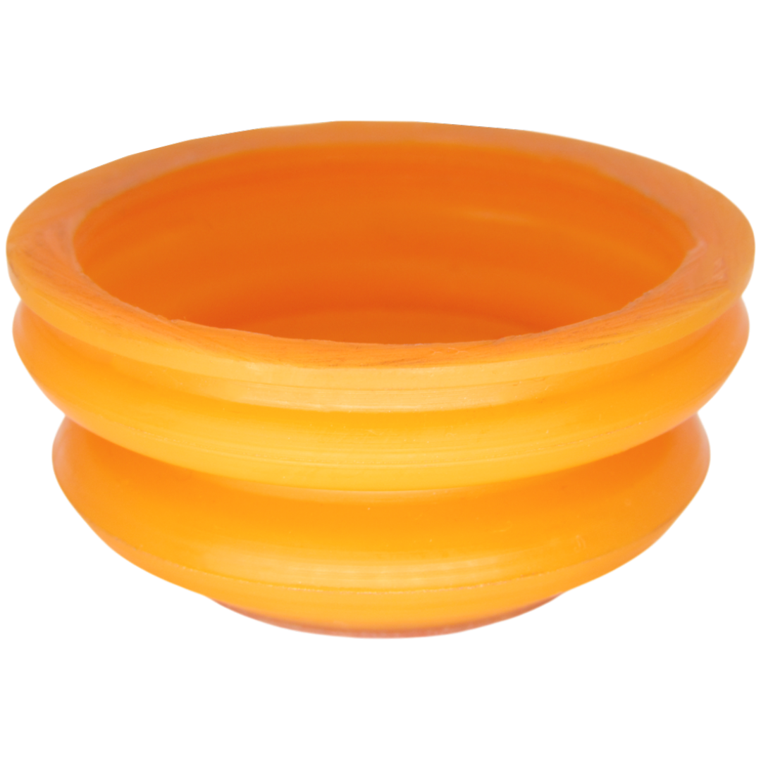 Поліуретановий пильник шарової опори під пружинне кільце d20*D41, L23 двохступеневий