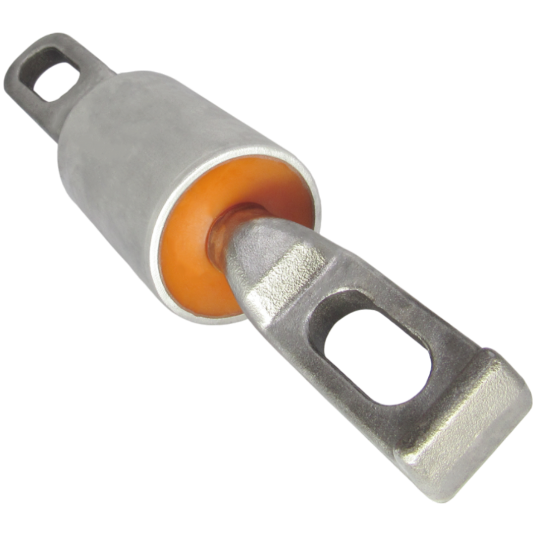 Поліуретановий сайлентблок заднього подовжнього важеля передній Fiat Doblo 2010-