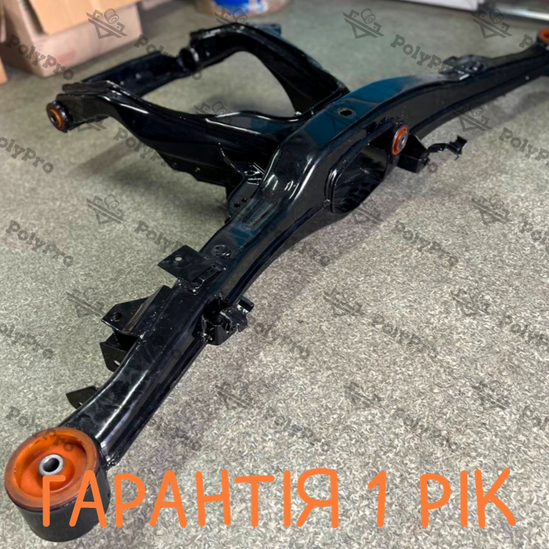 Задня балка Bmw E32 1987-1994 Послуга з піскостуйного очищення, покриття порошковою фарбою та перепресування сайлентблока (Сайлентблоки в ціну не входять)