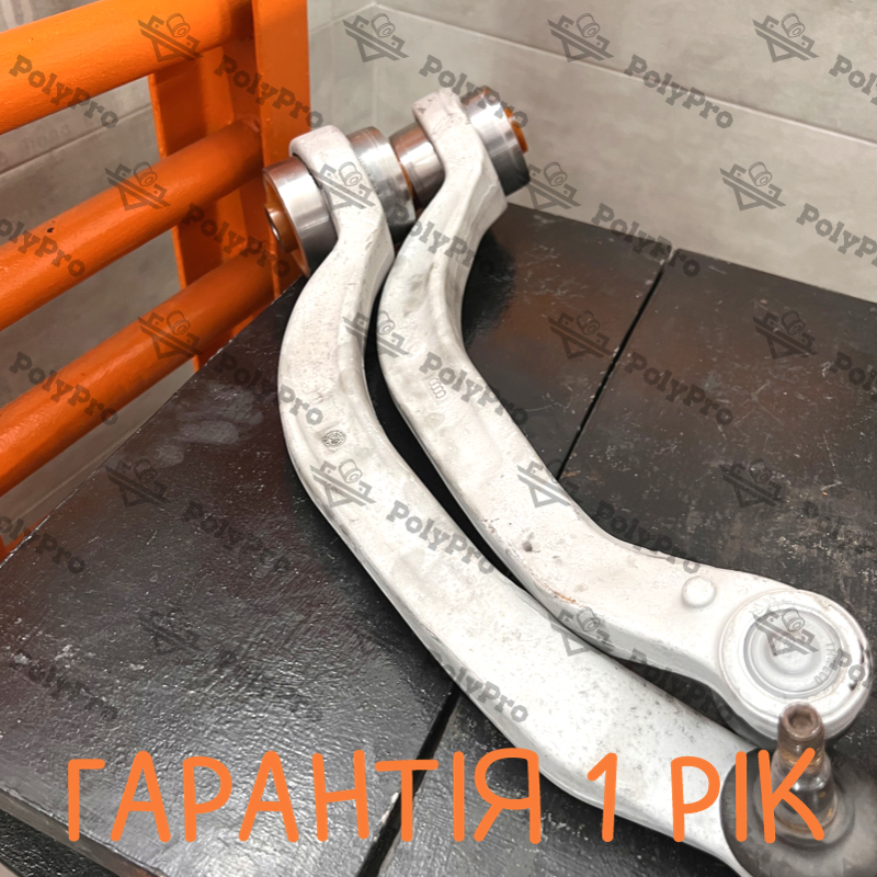 Передній нижній поздовжній важіль Audi A4 B6 2000-2004 Послуга з піскостуйного очищення, покриття порошковою фарбою та перепресування сайлентблока (Сайлентблоки в ціну не входять)