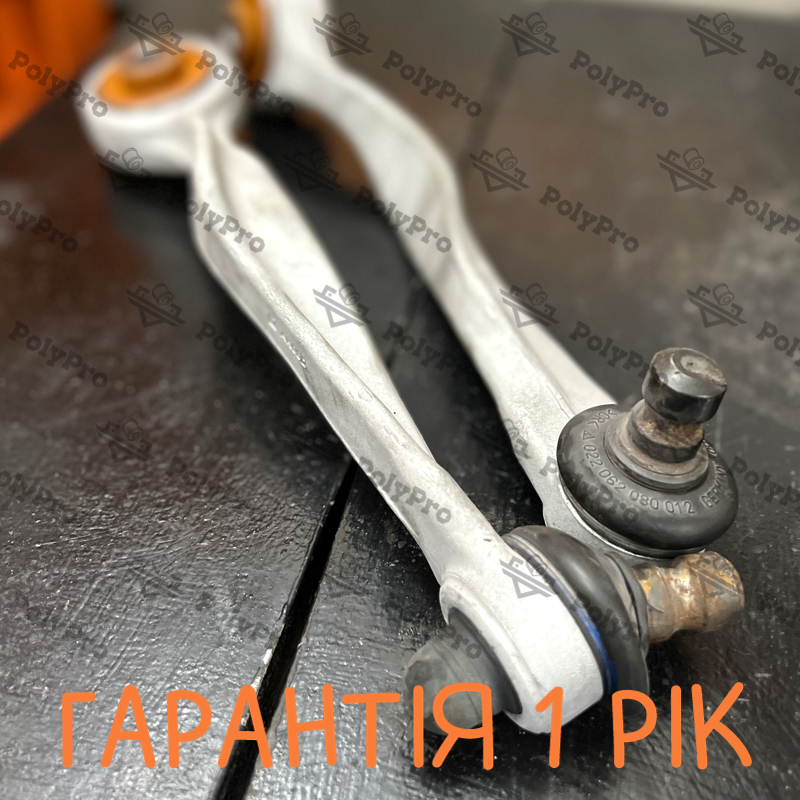 Передний верхний рычаг Audi A4 B7 2004-2008 Услуга по пескоструйной очистке, покраске порошковой краской и перепресовке сайлентблока (Сайлентблоки в цену не входят)