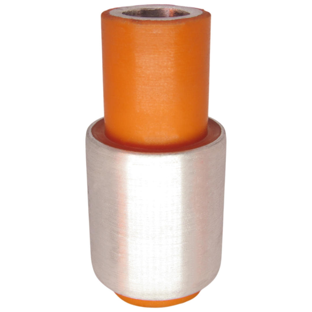 Поліуретановий сайлентблок заднього розвального важеля зовнішній Mazda 323 1994-2000