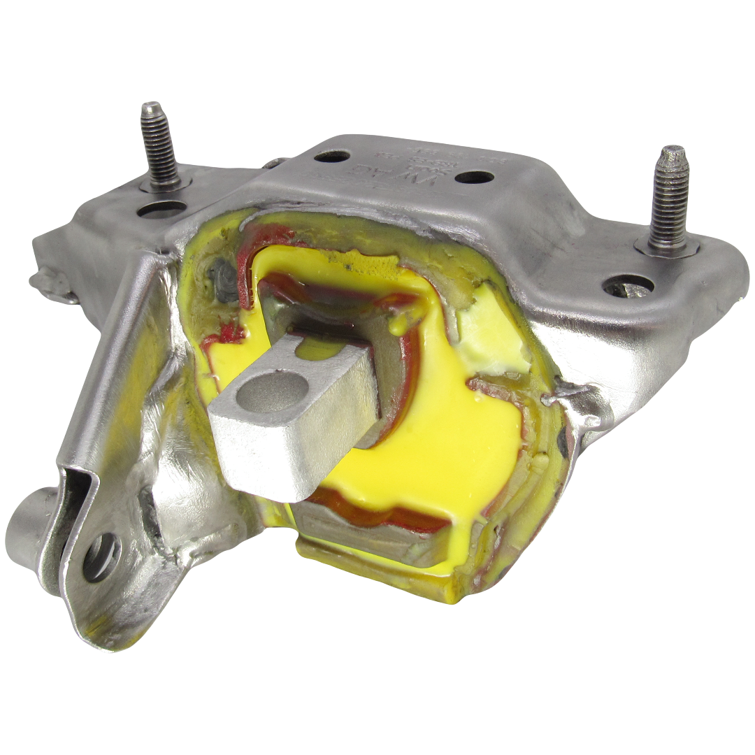 Поліуретанова подушка двигуна ліва Skoda Rapid 2012- Цільнолита HARDNESS