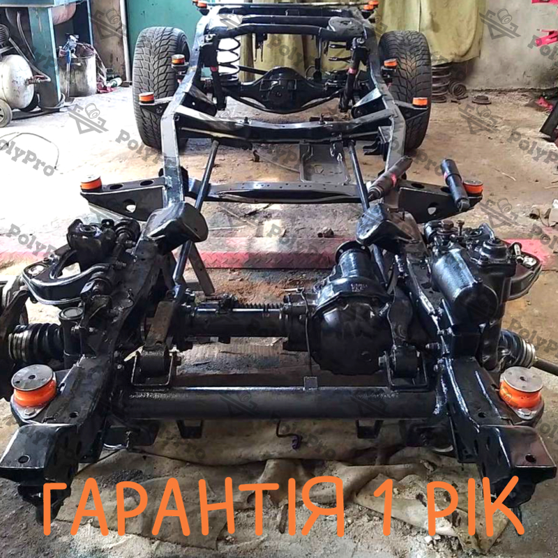 Подушки рами Mitsubishi Pajero 1991-1999 Послуга з перепресування сайлентблоків (Сайлентблоки в ціну не входять)