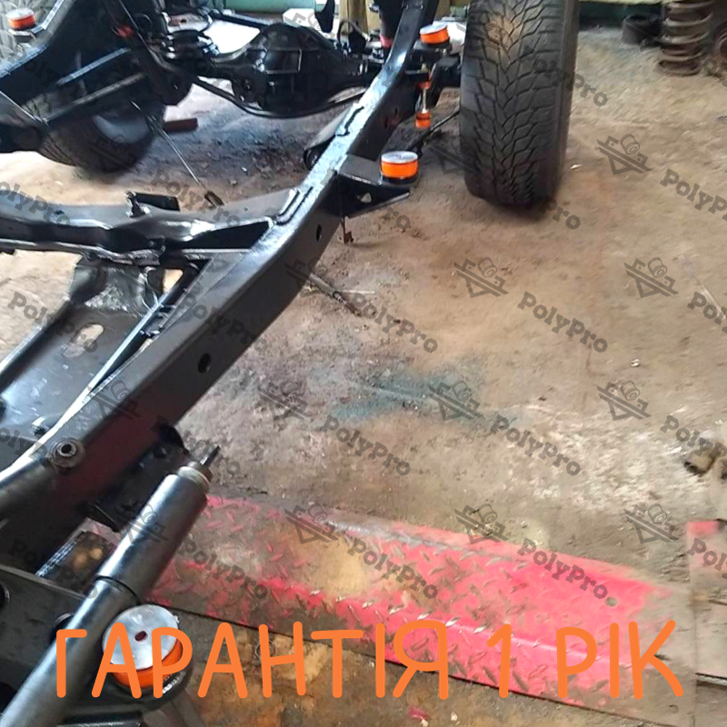 Подушки рами Mitsubishi Pajero 1991-1999 Послуга з перепресування сайлентблоків (Сайлентблоки в ціну не входять)