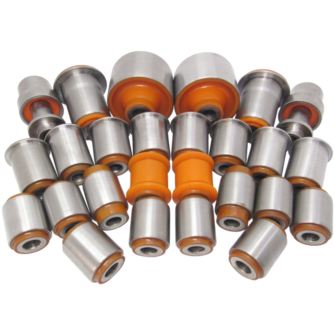 Поліуретановий комплект передньої та задньої підвіски Nissan Skyline 1998-2002