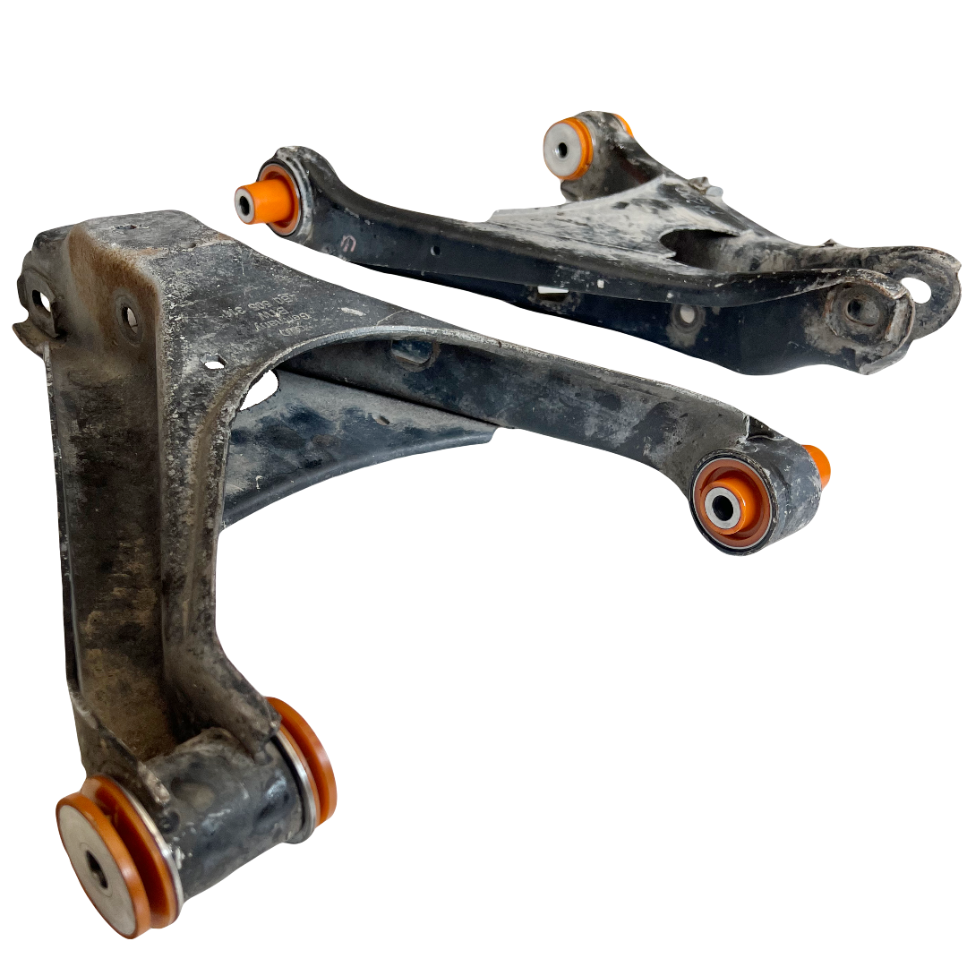 Задній нижній важіль Audi A6 1997-2004 Послуга з перепресування сайлентблоків (Сайлентблоки в ціну не входять)