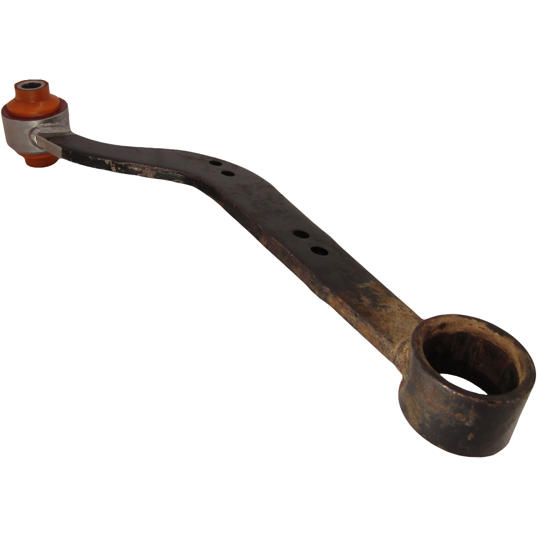 Поліуретановий сайлентблок заднього поперечного серповидного важеля зовнішній Toyota Rav4 2013-2018 ліва ТЯГА З ВВАРЕНИМ САЙЛЕНТБЛОКОМ