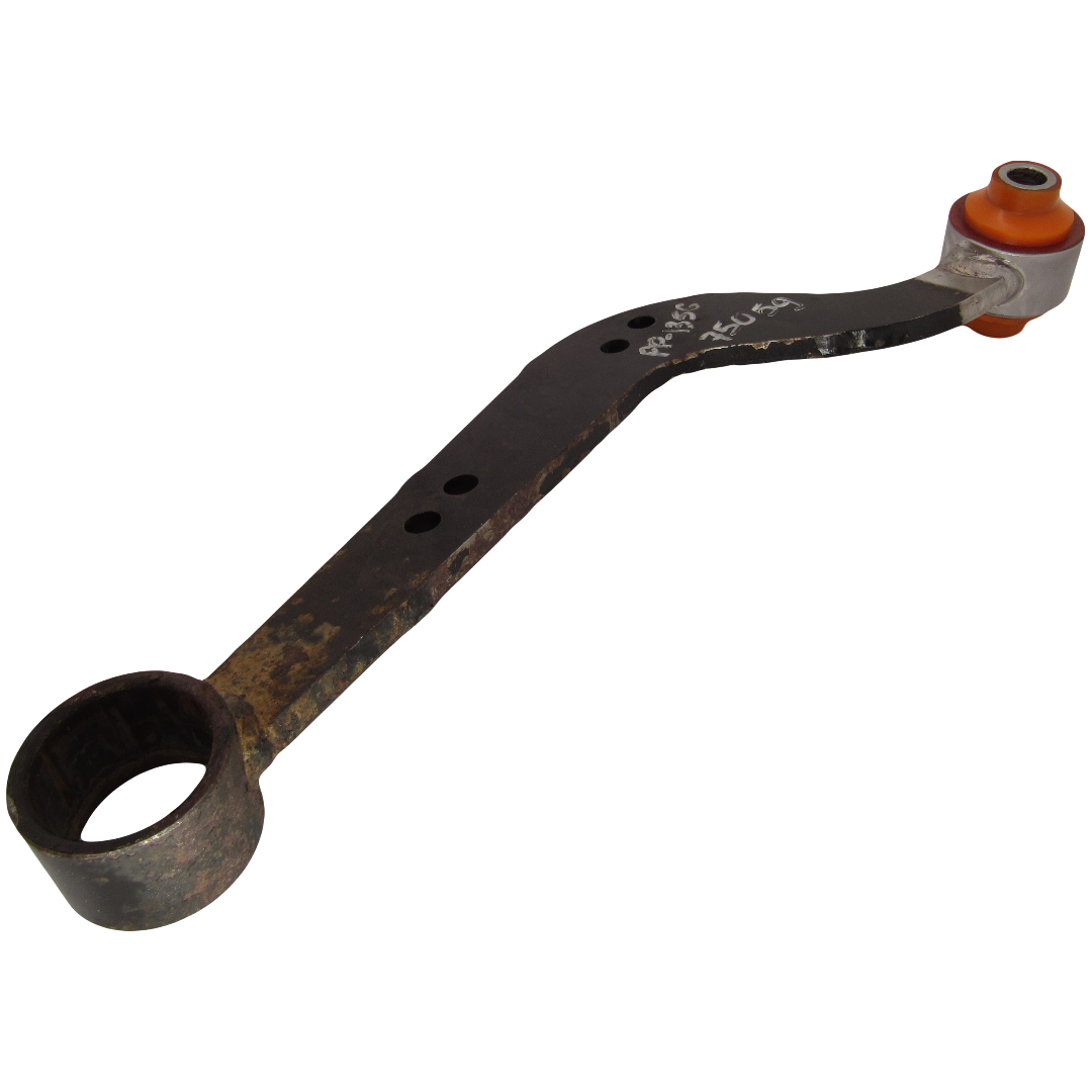 Поліуретановий сайлентблок заднього поперечного серповидного важеля зовнішній Toyota Rav4 2005-2013 права ТЯГА З ВВАРЕНИМ САЙЛЕНТБЛОКОМ