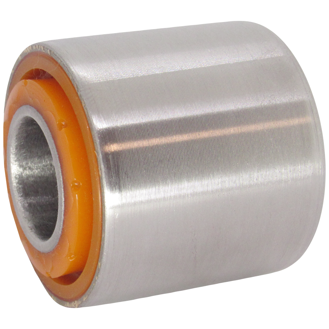 Поліуретановий сайлентблок важеля гуркоту зернозбирального комбайна Fendt (8350, 8370 P, 8380 P, 8400 P, 9470 X) (Ø20x45 L46 мм)