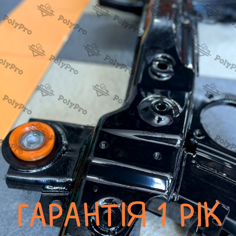 Front subframe Lancia Thesis 2001-2009 Service for sandblasting, powder painting and re-pressing of the bushing (Bushing is not included in the price)