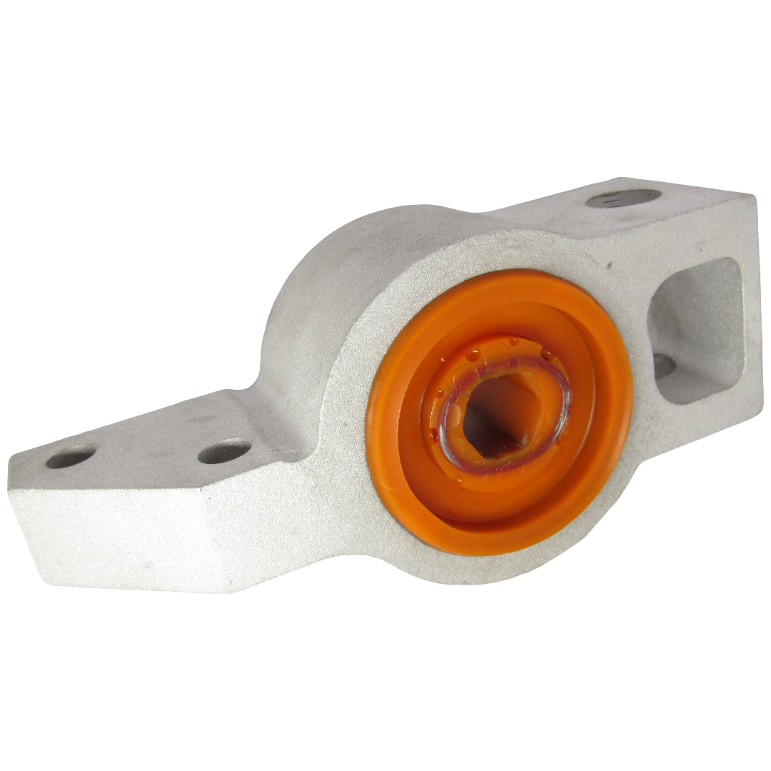 Поліуретановий сайлентблок переднього важеля задній Skoda Yeti 2009-2013 правий В КРОНШТЕЙНІ Цільнолитий