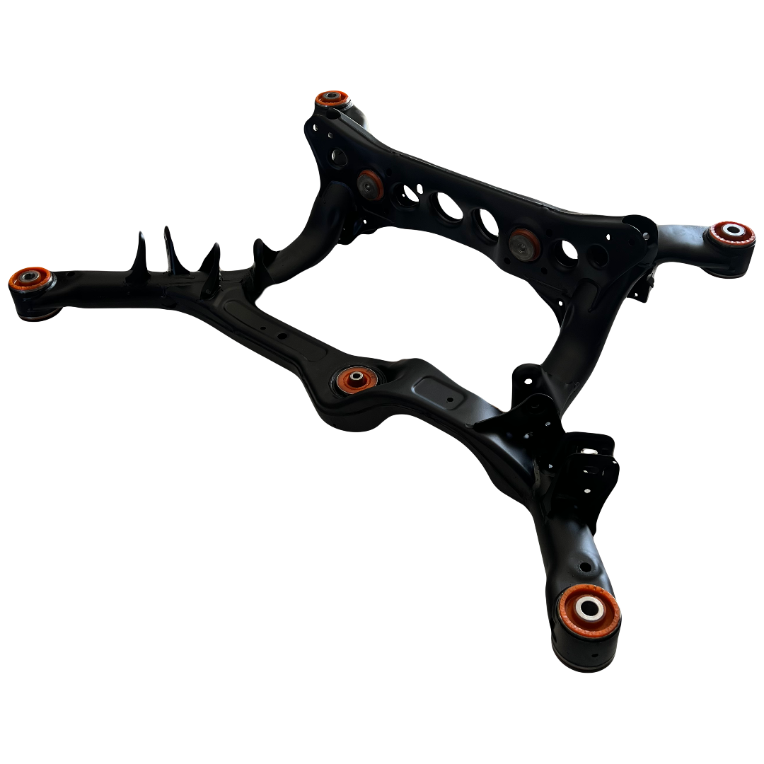 Задний подрамник Audi A5 2007-2016 Услуга по пескоструйной очистке, покраске краской и перепресовке сайлентблока (Сайлентблоки в цену не входят)