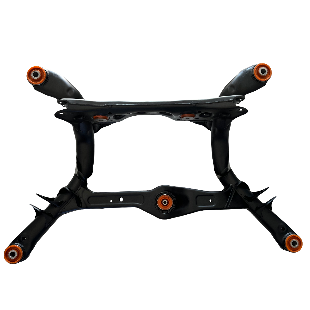 Задний подрамник Audi A5 2007-2016 Услуга по пескоструйной очистке, покраске краской и перепресовке сайлентблока (Сайлентблоки в цену не входят)