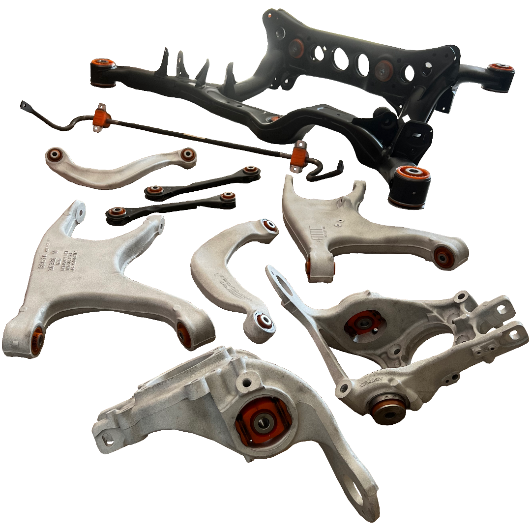 Задня підвіска автомобіля Audi A5 2007-2016 Послуга з піскостуйного очищення, покриття фарбою та перепресування сайлентблока