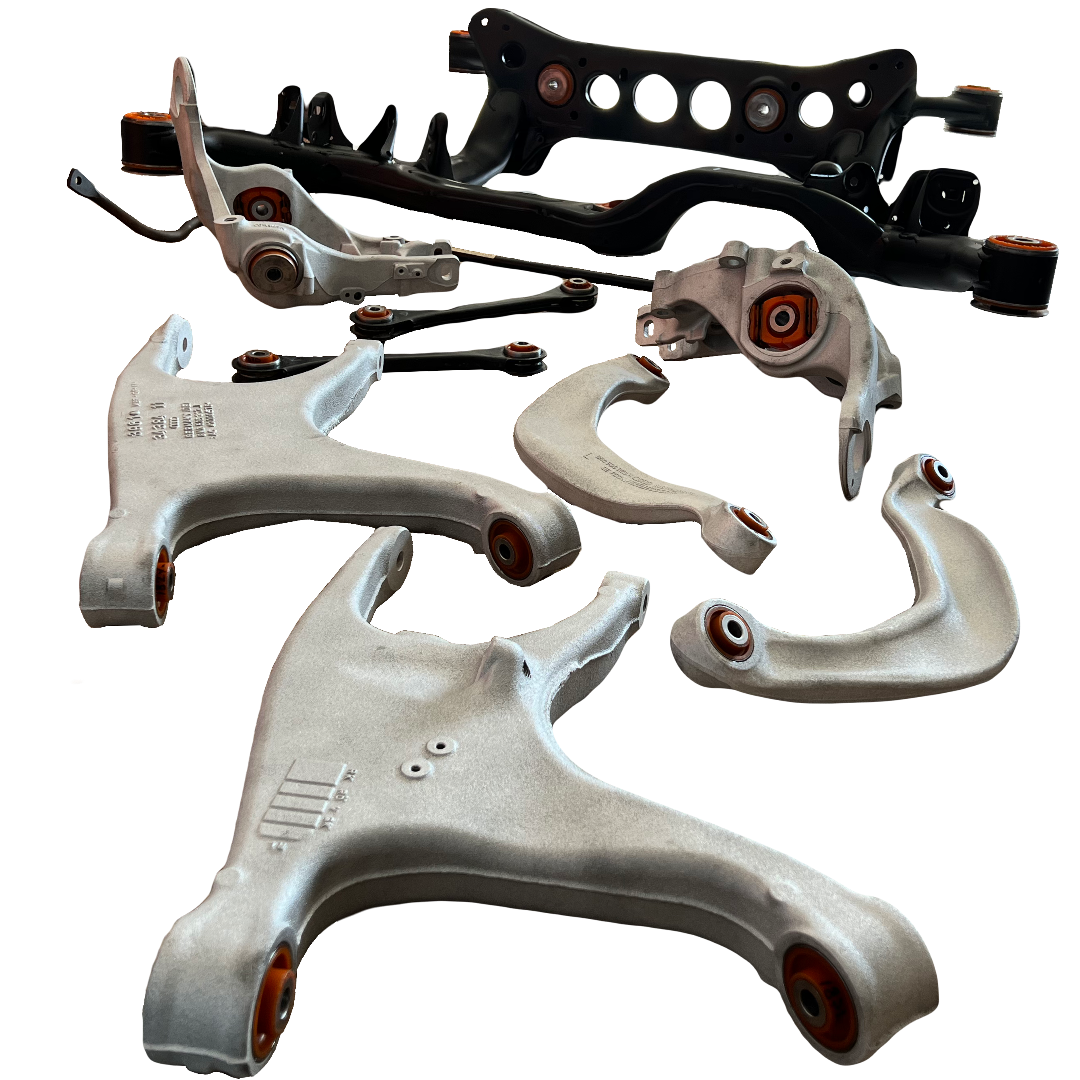 Задня підвіска автомобіля Audi A5 2007-2016 Послуга з піскостуйного очищення, покриття фарбою та перепресування сайлентблока