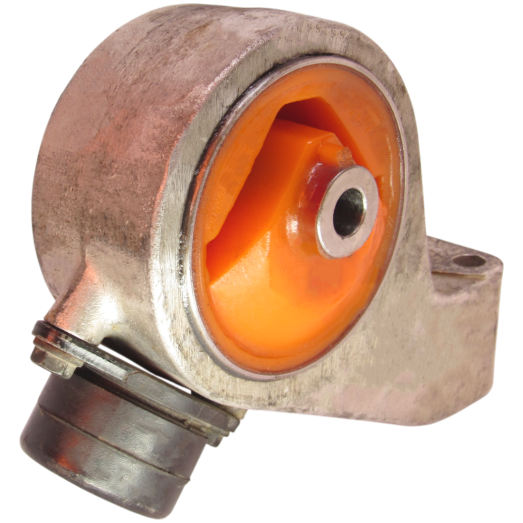 Поліуретанова подушка двигуна права Mitsubishi Space Star 1998-2004 з боку є кріплення