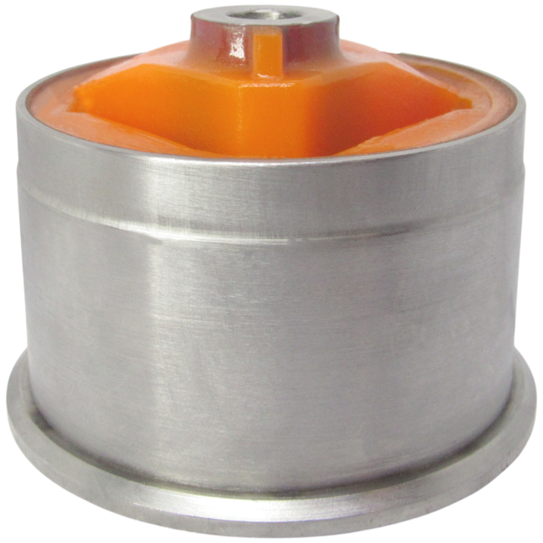 Поліуретанова подушка двигуна Mitsubishi Space Star 1998-2004 з боку є кріплення ЗМІННИЙ САЙЛЕНТБЛОК