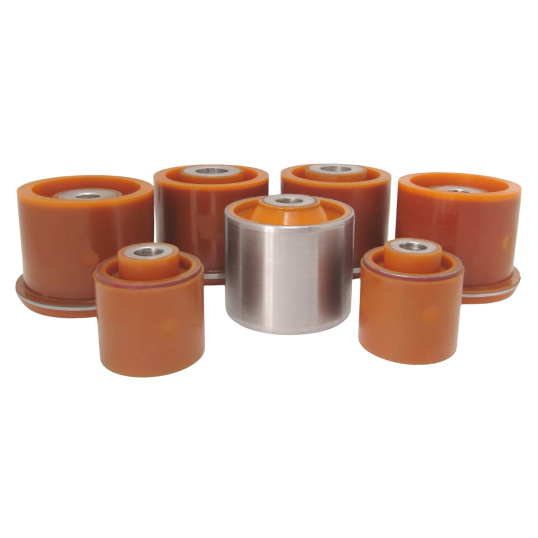 Поліуретановий комплект сайлентблоків заднього підрамника BMW E46 1998-2006