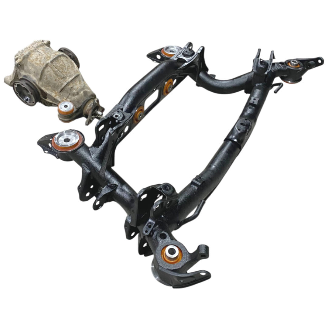 Задня підвіска Lexus Ls 1994-2000 Послуга з піскостуйного очищення, покриття фарбою та перепресування сайлентблока (Сайлентблоки в ціну не входять)