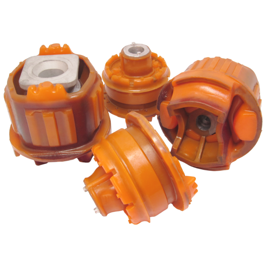 Поліуретановий комплект сайлентблоків заднього підрамника Mercedes-Benz 215 1999-2006