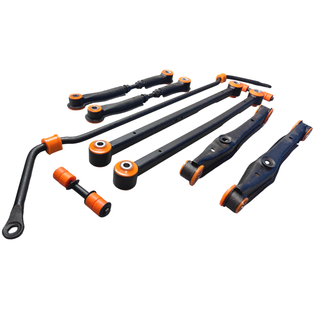 Rear suspension Mazda 626 1991-1997 Service for sandblasting, powder painting and re-pressing of the bushing (Bushing is not included in the price)