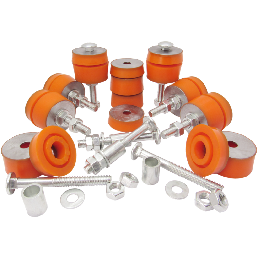 Монтажний комплект кріплення подушок рами кузова УАЗ 469 1972-2003