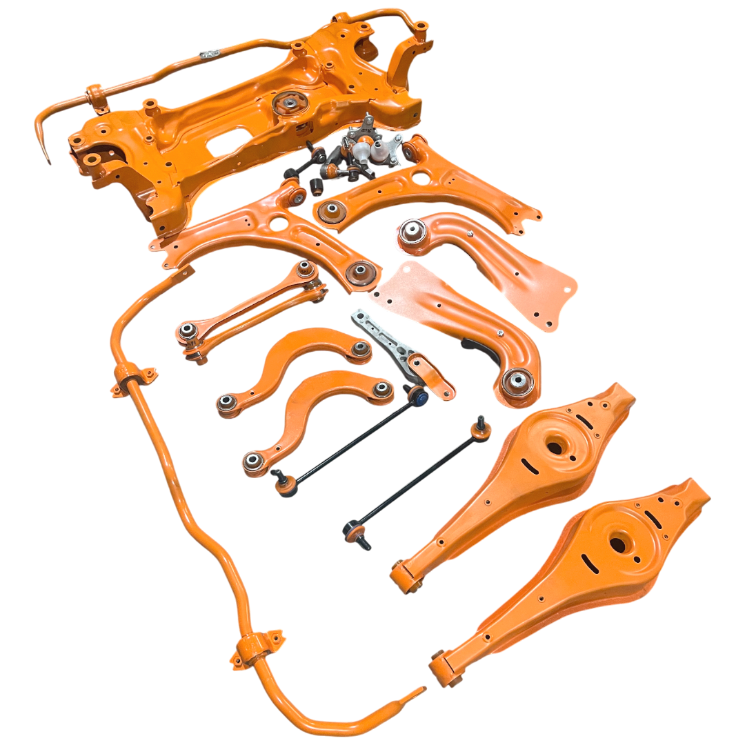 Підвіска автомобіля Skoda Yeti 2009-2017 Послуга з піскостуйного очищення, покриття фарбою та перепресування сайлентблока (Сайлентблоки в ціну не входять)