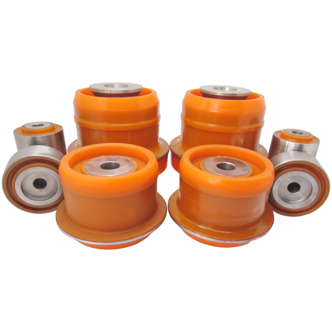 Поліуретановий комплект сайлентблоків заднього підрамника Mercedes-Benz 215 1999-2006 ВЛАСНА РОЗРОБКА