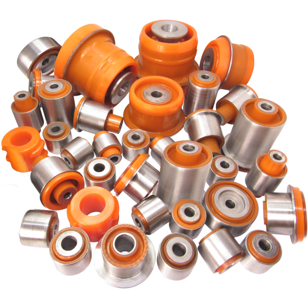 Поліуретановий комплект передньої та задньої підвіски Mercedes-Benz 220 1998-2005 4 MATIC