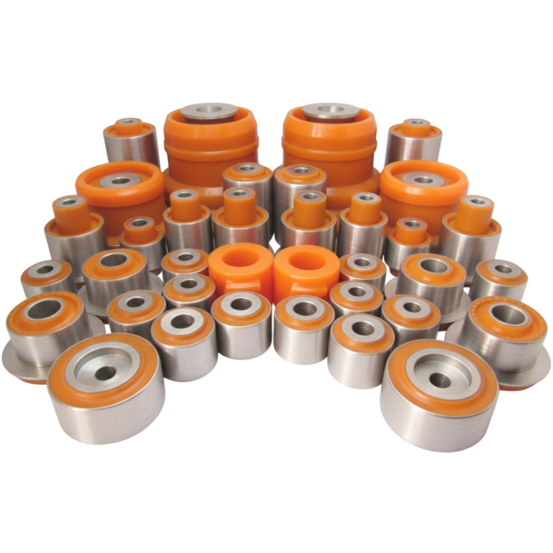 Поліуретановий комплект передньої та задньої підвіски Mercedes-Benz 220 1998-2005 4 MATIC