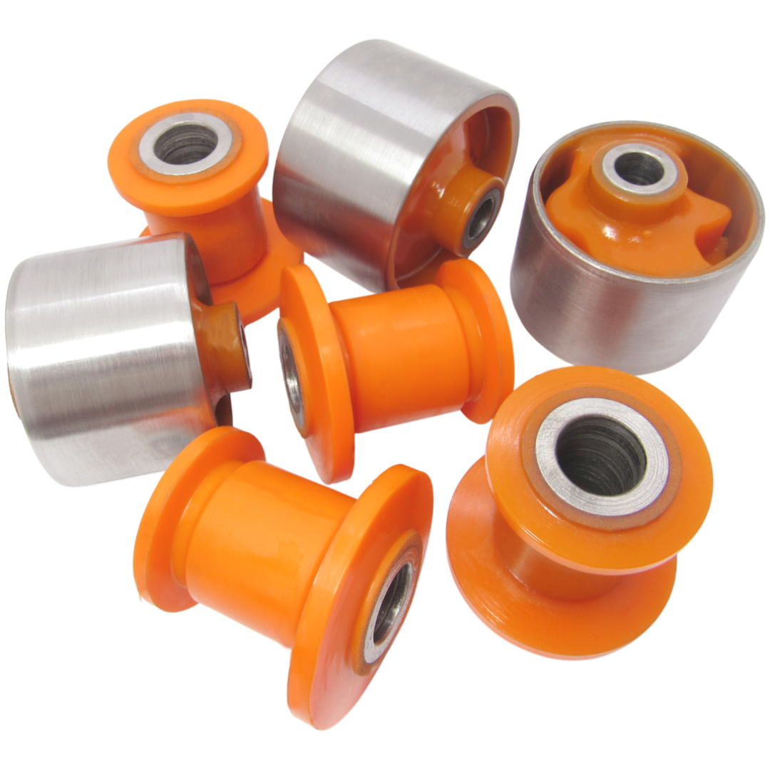 Поліуретановий комплект сайлентблоків заднього підрамника Mazda 323 1985-1993