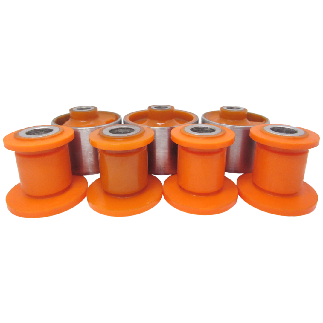 Поліуретановий комплект сайлентблоків заднього підрамника Mazda 323 1985-1993