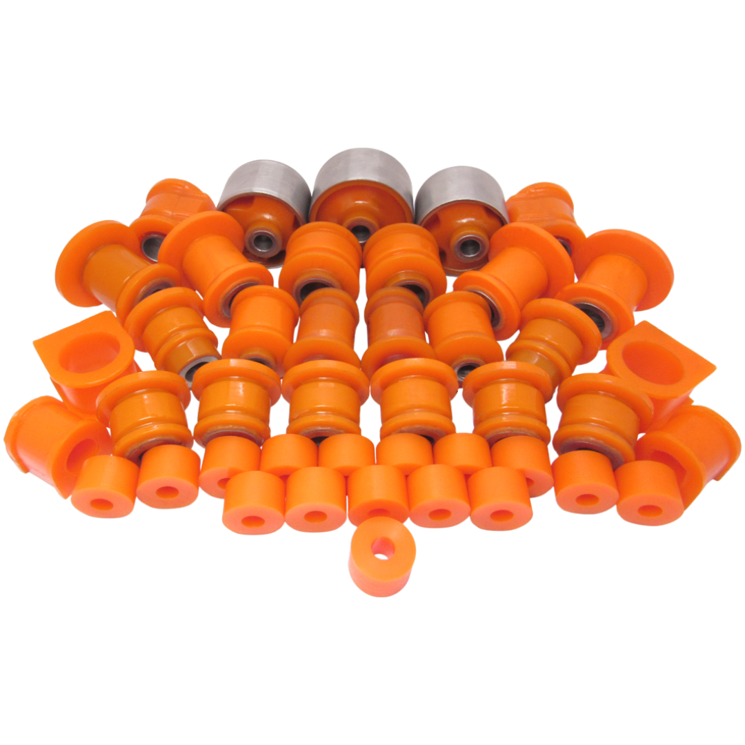 Полиуретановый комплект передней и задней подвески Mazda 323 1985-1993